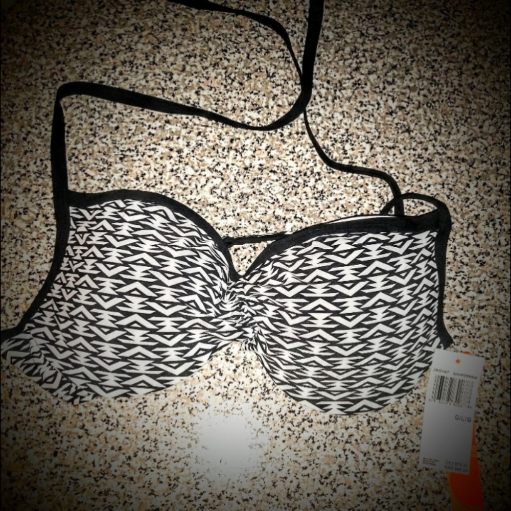 Women's Push Up Underwire Swimsuit Bikini Top